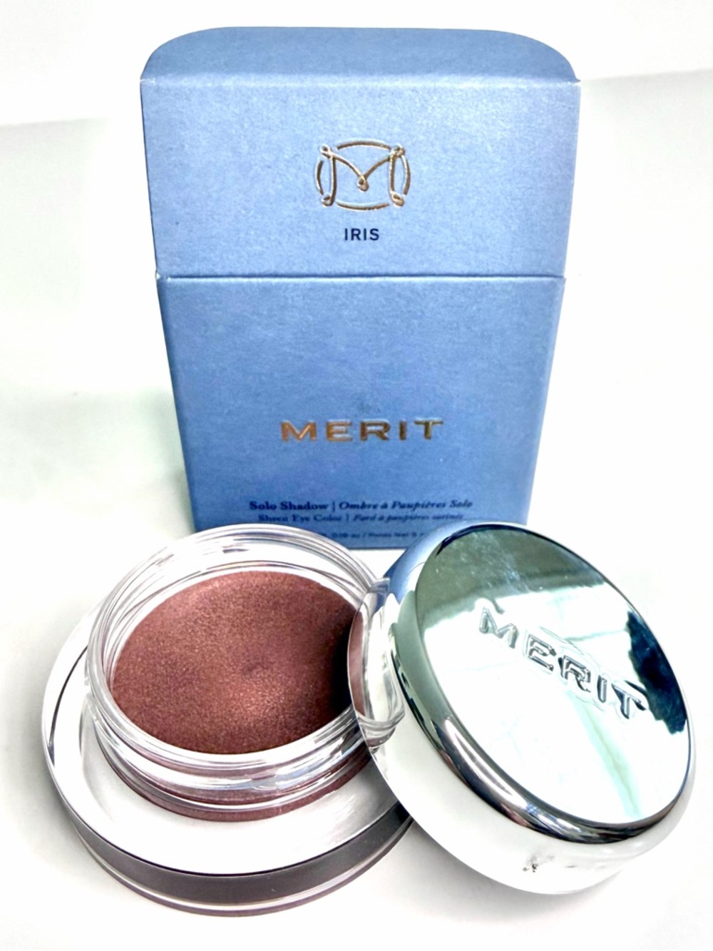 MERIT Solo Shadow Cream-to-Powder Sheen Eye Shadow Iris